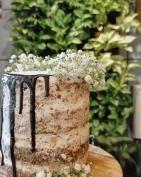 مینی کیک سالگرد ازدواج پسر وعروس گلم