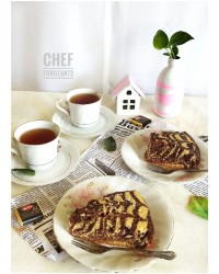 چالش تم سفید (کیک زبراا)