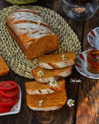 نان گوجه با سیاه دانه