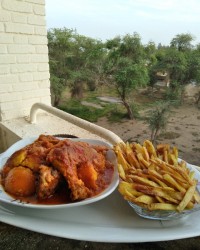 خورشت مرغ پرتقالی