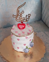کیک تولد سفارش مشتری گلم امروز ۱مردادماه