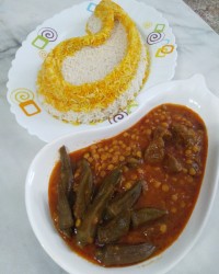 خورش بامیه تقدیم به نگاهتون