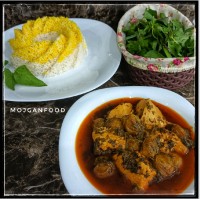 خورش گوجه سبز