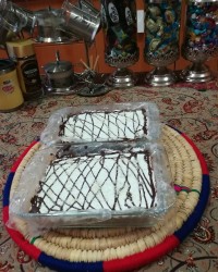 چیز کیک یخچالی مخصوص بانو