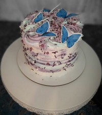 کیک پروانه ای