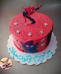 کیک مرد عنکبوتی