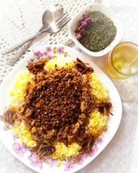 عدس پلو مجلسی