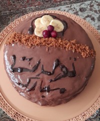 کیک پنبه ایی نسکافه ایی