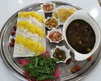 خورشت آلو اسفناج