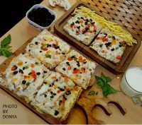 لقمه های پنیری (لطفا ورق بزنید)