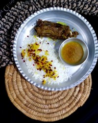 چلو گردن گوسفندی