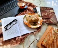کیک لیمو ترش و خرفه