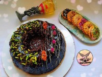 کیک موکا با سس موکا مخصوص