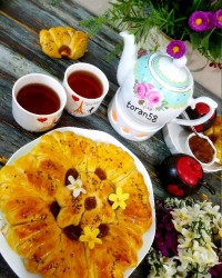 نان مربایی تولدم مبارک