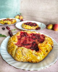 گلت آلبالو گلت زردآلو گلت ترکیبی از آلبالو و زرد آلو