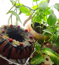 کیک دوبل چاکلت