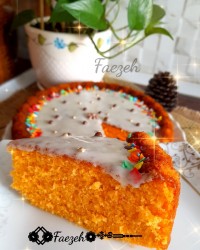 کیک ژله پرتقال