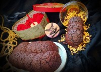 کوکی دارک چاکلت شکلاتی