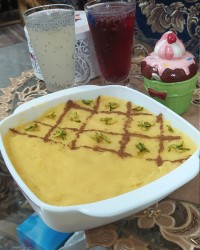 saffron dessert?