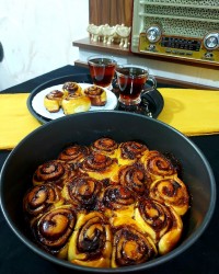 رول دارچینی