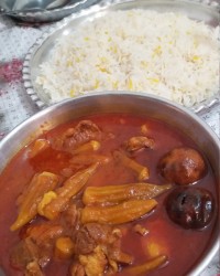 خورشت بامیه جنوبی لطفا_ورق_بزنید