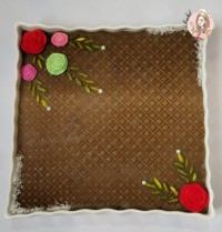 کیک لطیفه باروکش حلوا