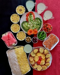 کتلت گوشت وگردو