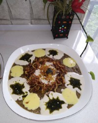 آش شله قلمکار حسینی ام