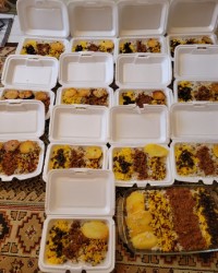 عدس پلو نذری