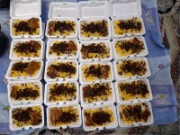 کشمش پلو با گوشت