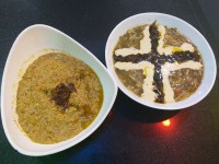 کشک بادمجان و آش رشته