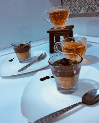 چیزکیک تک نفره نوتلا