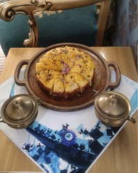 کیک باقلوا گردویی