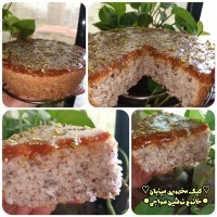 کیک مخصوص میزبان.