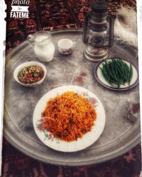 لوبیا پلو