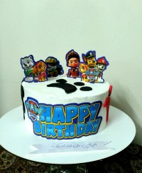 کیک سگ های نگهبان