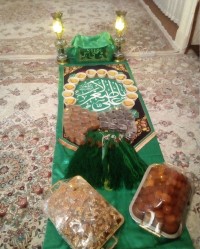 سفره حضرت علی اصغر (ع)