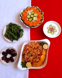 رشته پلوی کرمانی ورق زدنی