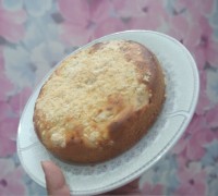 کیک کرمدارمیوه ای