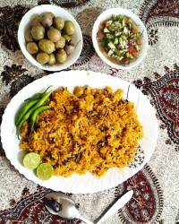دمپخت گرجه عالی وخوشمزه