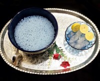 فالوده مرواریدی کرمانی پست تقدیمی