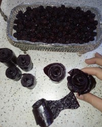 لواشک آلبالو و آلو قرمز