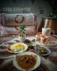 خورش فسنجان (چالش عکس نوستالژی)