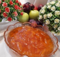 مربای هلو زعفرونی