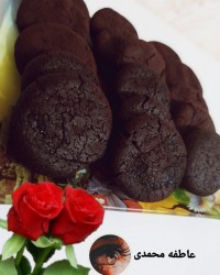 کوکی شکلاتی ترکدار❤