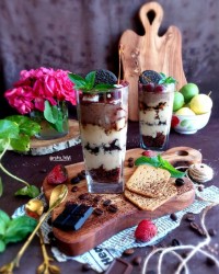 دسر قهوه شکلاتی