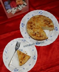 کیک کرمدار میوه ای