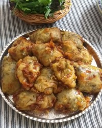 دلمه کلم برگ