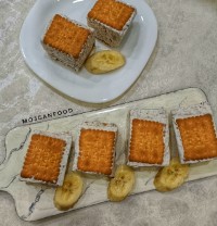 بیسکو بستنی موزی