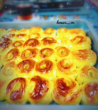 نان رولی باکرم پیراشکی